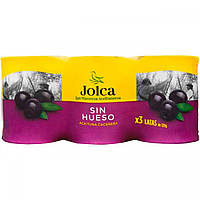 Соленья JOLCA Aceituna negra sin hueso, pack 3шт.,50гр. Доставка від 14 днів - Оригинал