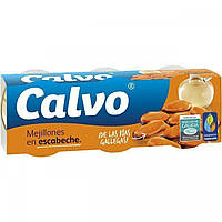 Консерва из морепродуктов CALVO Mejillon en escabeche, pack 3шт.,80гр. Доставка від 14 днів - Оригинал