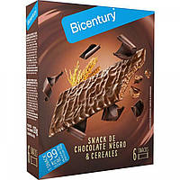 Диетическое печенье BICENTURY Barrita de chocolate negro, caja 120гр. Доставка від 14 днів - Оригинал