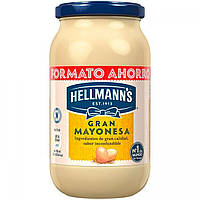 Майонез HELLMANN'S Mayonesa, frasco 450мл., оригінал. Доставка від 14 днів