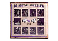 Eureka Набор головоломок Metal Puzzles (10 шт.) (фиолетовый) (10 Metal Рuzzles Violet) (473359)