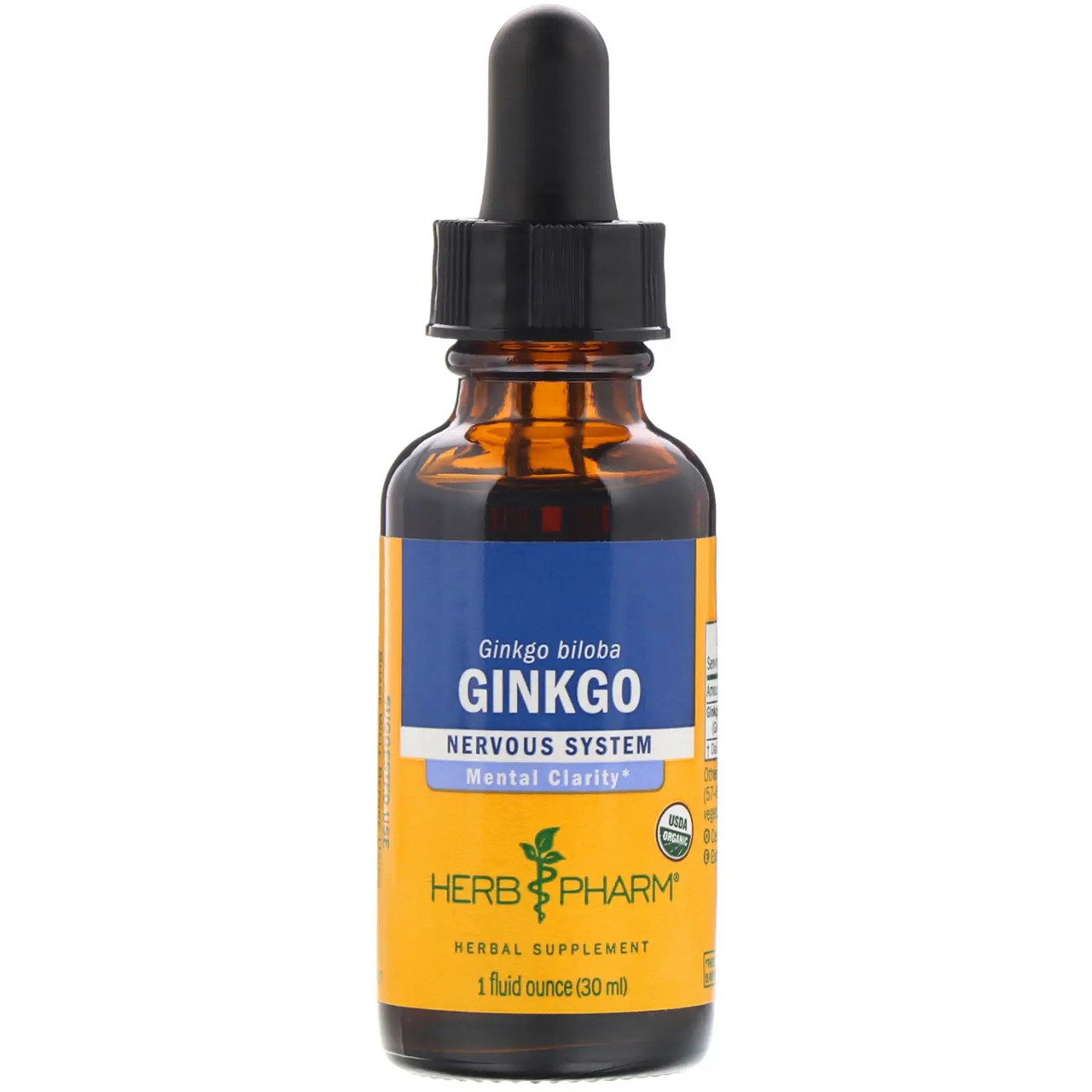 Гінкго білоба Herb Pharm (Ginkgo Biloba) 29 мл, фото 1