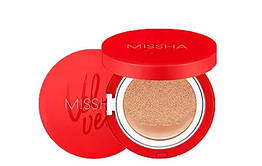 Крем-кушон з оксамитовим фінішем (світлий беж) MISSHA (Velvet Finish Cushion, 21 тон) 15 г