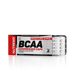 Амінокислоти у капсулах Nutrend (BCAA Compressed Caps) 120 капсул