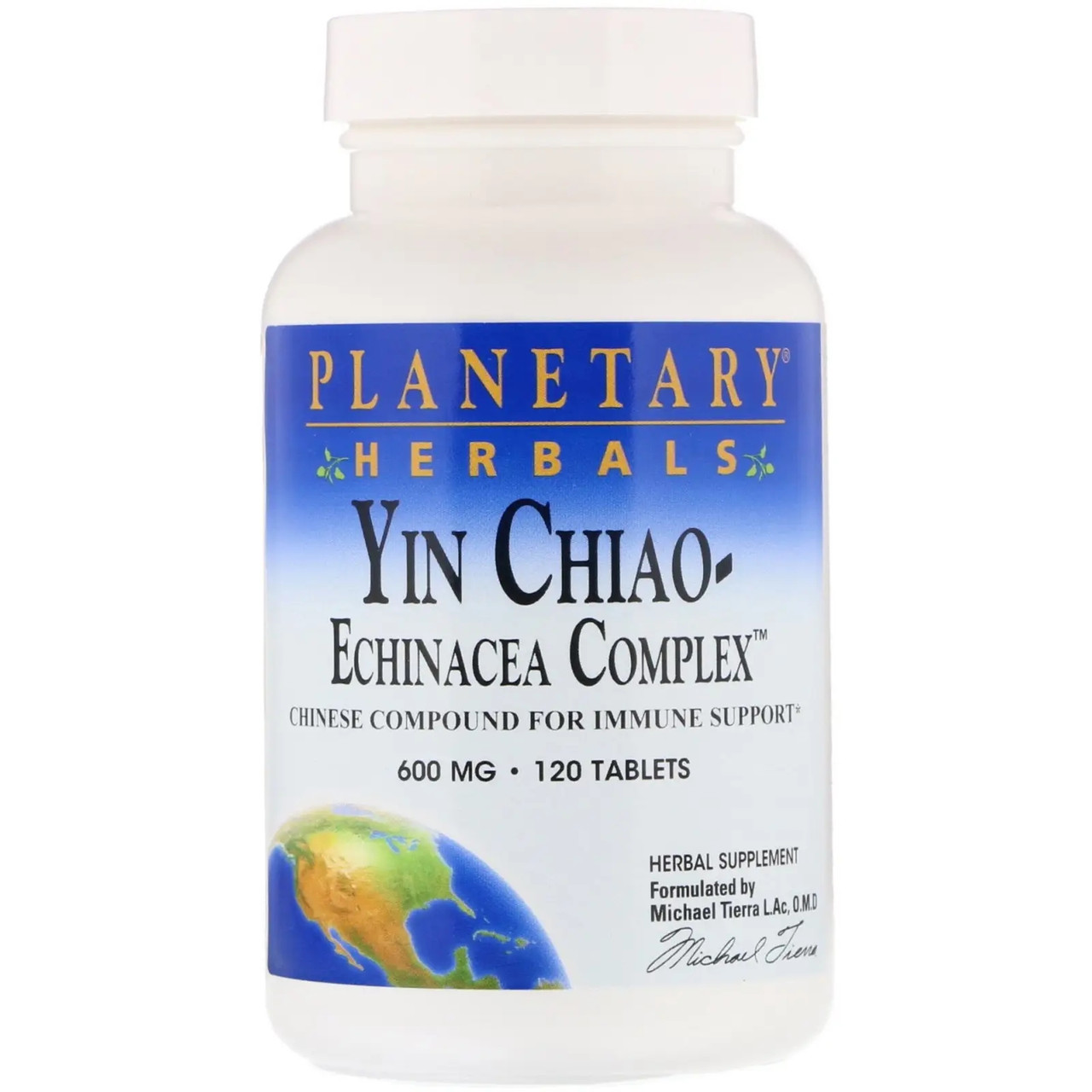 Ехінацея та оман Planetary Herbals (Echinacea Complex) 600 мг 120 таблеток, фото 1