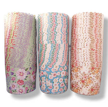 Форми паперові для випікання 130*85 Квіти