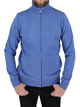 Кофта чоловіча на змійці Jack Tornado 105-008 Indigo