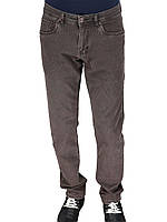 Мужские коричневые однотонные джинсы Tello JNS 3704B-K3711 BRW