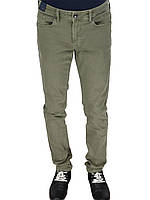 Хлопковые мужские джинсы цвета хаки X-Foot 262-2574 Haki