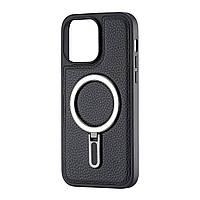 Чехол Jinduka Leather Ringo iPhone 14 Pro Max Black