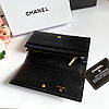 Гаманець Шанель шкіряний в коробці, фото 6