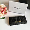 Гаманець Шанель шкіряний в коробці, фото 8