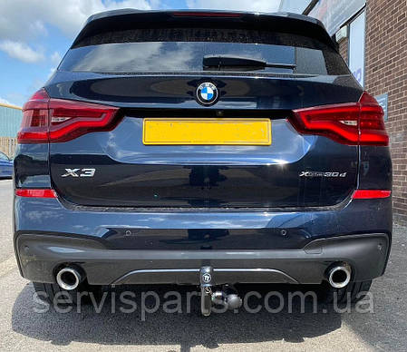 Фаркоп BMW X3 G01 F93 2018- (БМВ Х3) швидкоз'ємний гак на ключах, фото 1