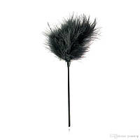 Стек с перышком для ласк, стек бдсм, стек фетиш