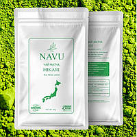 Японский матча латте чай маття Navu Hikari 30 г зеленый органический натуральный зелёный порошковый