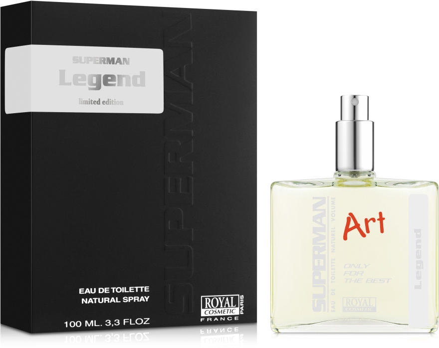 Туалетна вода Royal Cosmetic Superman Art Legend для чоловіків — edt 100 ml