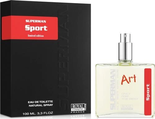 Туалетна вода Royal Cosmetic Superman Art Sport для чоловіків — edt 100 ml