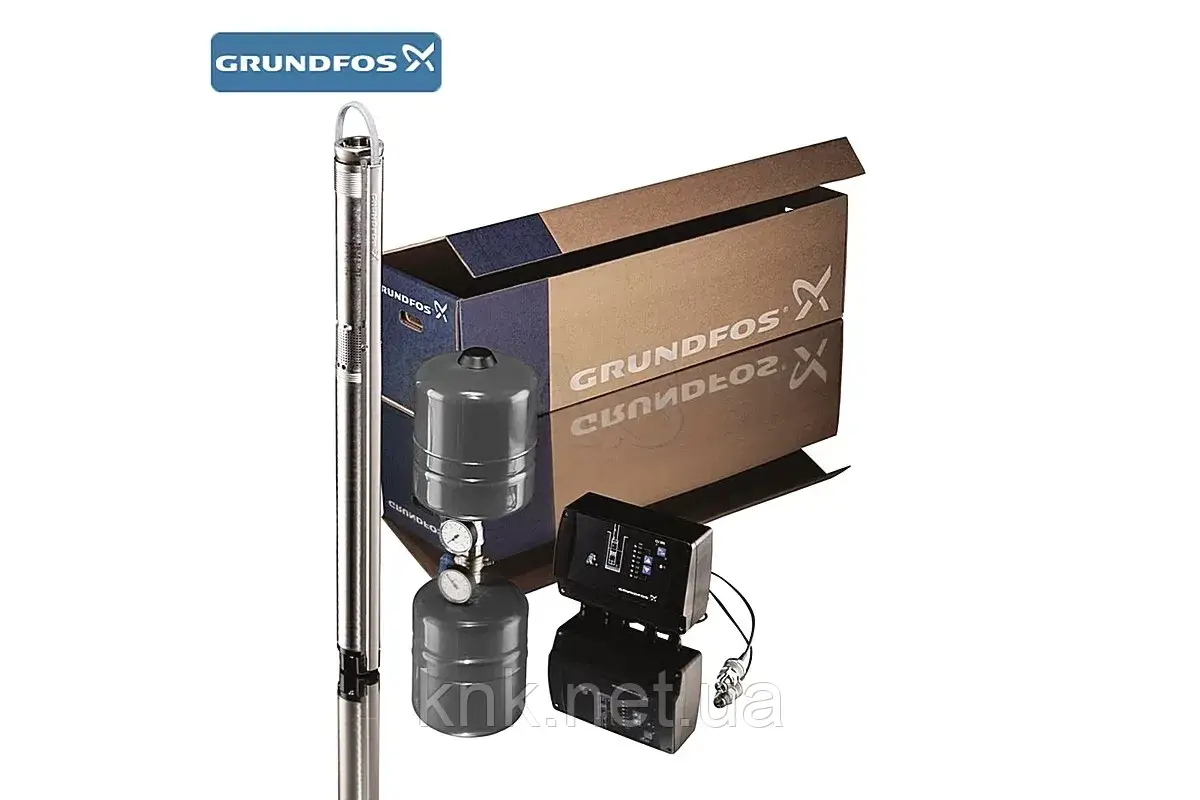 Насос Grundfos SQE5-70 +40м +пакет постійного тиску