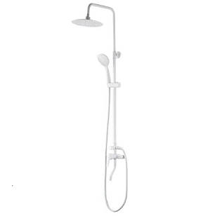 Душова колона зі змішувачем Rain-009-J.White