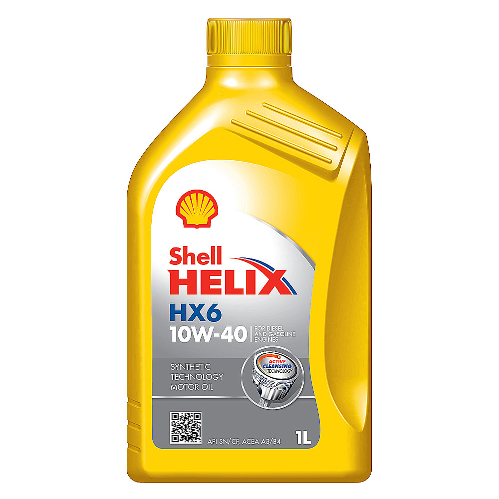 Моторне мастило Shell Helix HX6 10W-40 1 л, фото 1