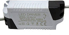 Драйвер ЛЕД LED 85-265В - 36-65В, 50Вт, 900мА для світлодіодної стрічки, блок живлення, фото 3