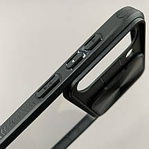 Чохол для Samsung Galaxy S23 Plus прозорий чохол із шторкою для камери на самсунг с23 плюс чорний t5v, фото 4