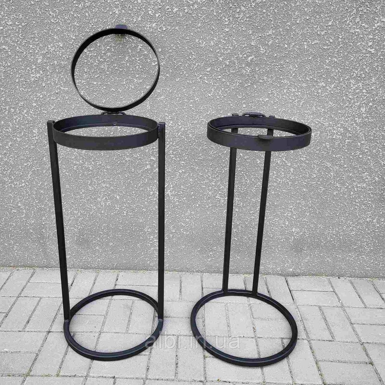 Урна під будівельний мішок, урна для пакета будівельного на ДВОХ опорах