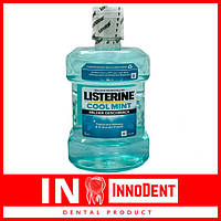 Listerine 1л 1L Cool Mint MILDER GESCHMACK, Листерин 1л-Ополаскиватель полости рта, Лістерін (Johnson&Johnson)