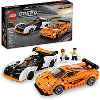 Конструктор Лего 76918 гоночные автомобили LEGO Speed Champions McLaren Solus GT & McLaren F1 LM