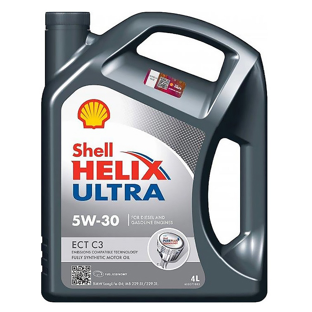 Мастило SHELL Helix Ultra ECT C3 5W-30 4 л., фото 1