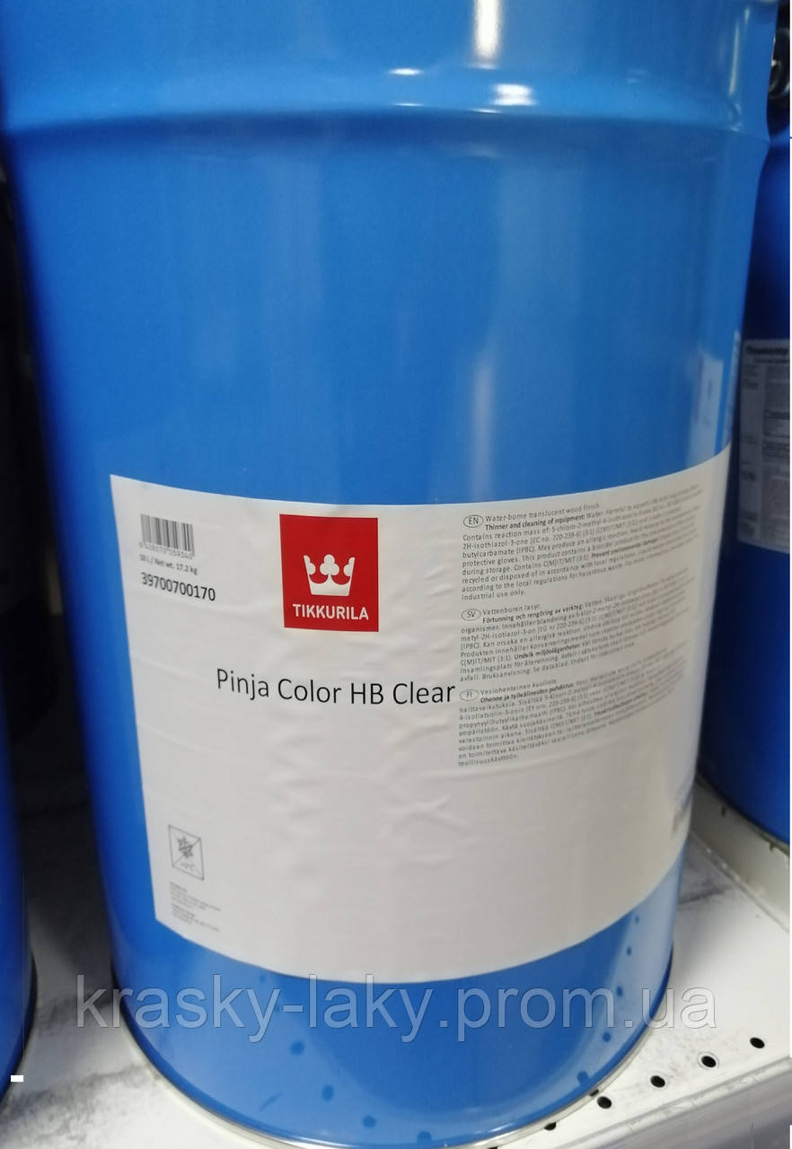 Антисептик Pinja Color HB Tikkurila Пінья Колор ХБ водяний, 18л