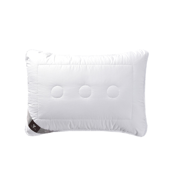 Подушка AIR DREAM 50х70 EXCLUSIVE стьобаний чохол з внутрішньою подушкою на блискавці (біла)