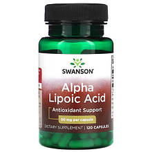 Swanson Alpha Lipoic Acid 50 mg 120 Caps
