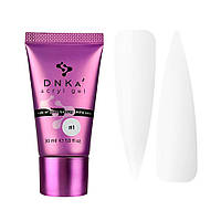 Акрил гель DNKa Аcryl Gel №0001 Glass (tube) 30мл