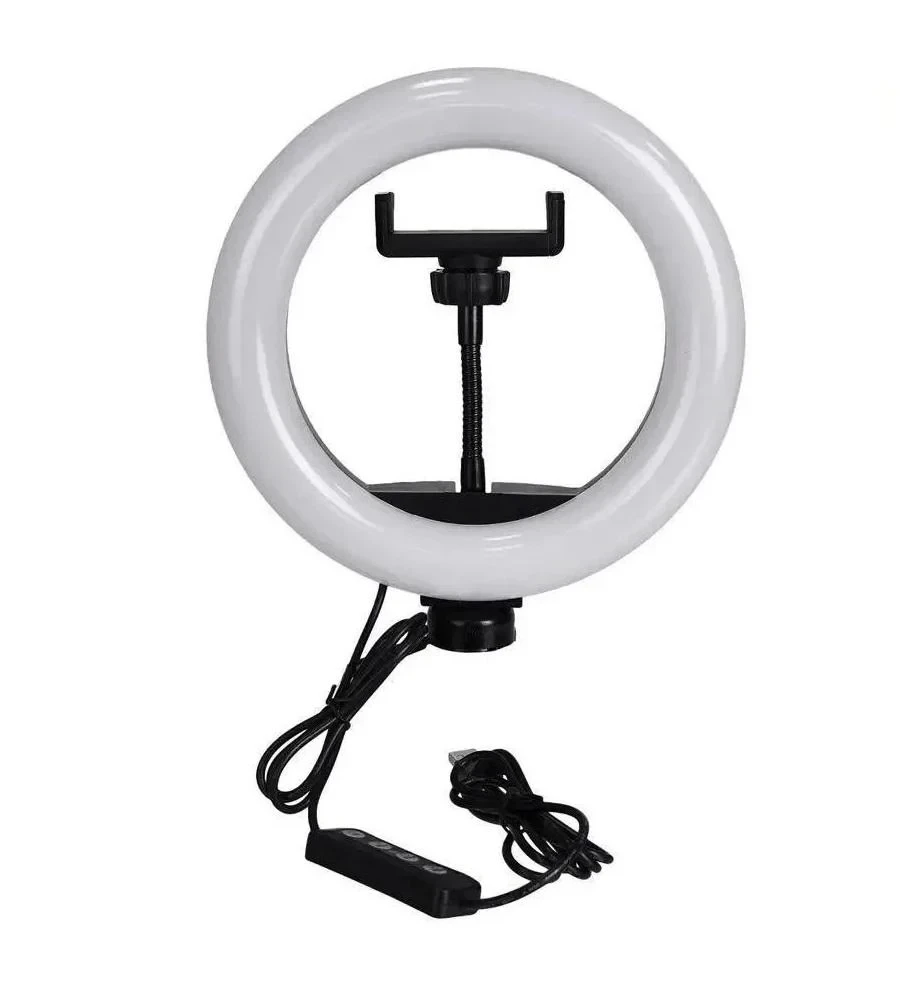 Кільцева лампа Ring Fill Light ZD666 26 см з тримачем телефону