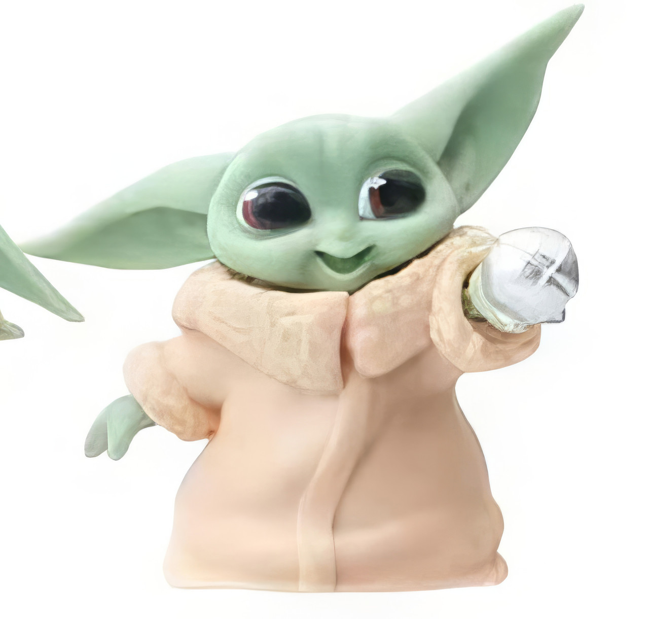 Набор фигурок Малыш Йода из саги "Звездные войны" - Star Wars, Baby Yoda, Mandalorian, 6 шт, 6 см - фото 4 - id-p2119973059