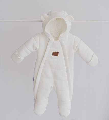 Дитячий демісезонний комбінезон для новонародженого на дві блискавки Mario 62 68 74 см, фото 1
