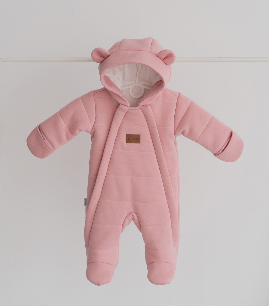 Дитячий демісезонний комбінезон для новонародженого на дві блискавки Mario  62 68 74 см