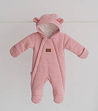 Дитячий демісезонний комбінезон для новонародженого на дві блискавки Mario 62 68 74 см, фото 5