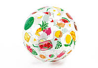 Детский надувной мяч Intex 59040, 51 см Фрукты, World-of-Toys
