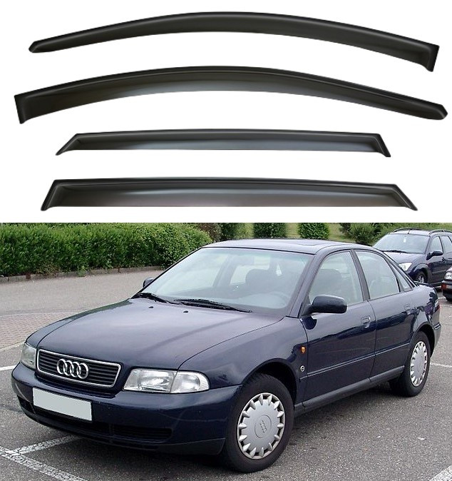 Вітровики Audi A4 (B5) седан 1994-2000 (скотч) VIP Китай