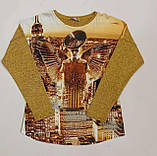 Реглан зі стразами, малюнок, Туреччина ДШ, фото 3