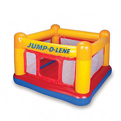 Надувний батут Intex 48260 «Jump-O-Lene», 174x174x112 см, World-of-Toys