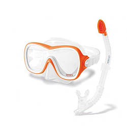 Набір для плавання Intex 55647 маска + трубка, World-of-Toys