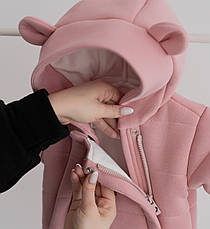 Дитячий демісезонний комбінезон для новонародженого на дві блискавки Mario 62 68 74 см, фото 3