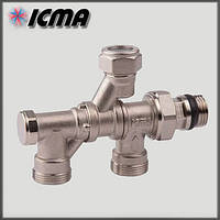 Вузол 4-х ходовий ICMA 1/2"х3/4"  арт.877