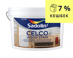 Морилка інтер'єрна SADOLIN CELCO WOOD STAIN для деревини безбарвна 2,5 л