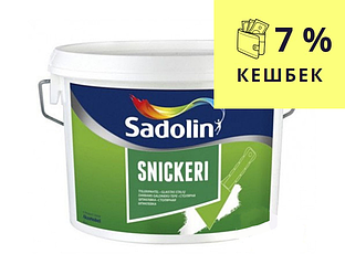 Шпаклівка акрилова SADOLIN SNICKERI для деревини біла 2,5 л