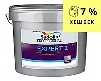 Краска акрилатная SADOLIN EXPERT 1 для потолков белый (база ВW) 10л