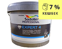 Краска акрилатная SADOLIN EXPERT 4 интерьерная белый (база ВW) 10л